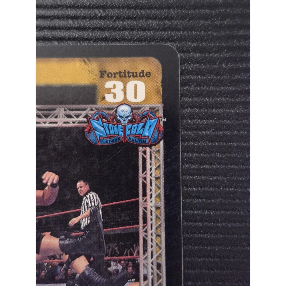 2000 WWF Comic Images Stone Cold Steve Austin #109 Raw Deal CCG Stunner Promo‎